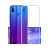 Huawei P20 Lite Kılıf Lüx Şeffaf Silikon thumbnail 2