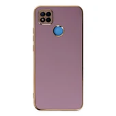 Xiaomi Redmi 9C Kılıf Volet Silikon - Mor thumbnail 2