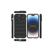 İphone 16 Pro Max Kılıf Optimum Silikon - Siyah thumbnail 3