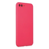 İphone 7 Plus Kılıf First Silikon - Pembe thumbnail 2