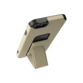 İphone 6 Kılıf Mega Standlı Silikon - Gold thumbnail 3