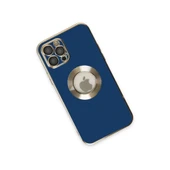 İphone 12 Pro Kılıf Store Silikon - Mavi thumbnail 2
