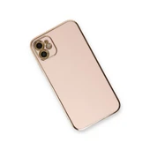 İphone 11 Kılıf Volet Silikon - Pembe thumbnail 3