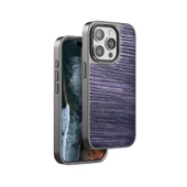 Venco İphone 15 Pro Wave Kapak - Derin Mor thumbnail 1
