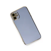 İphone 11 Kılıf Volet Silikon - Mavi thumbnail 3