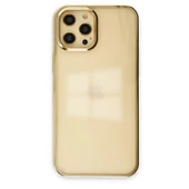 İphone 12 Pro Max Kılıf Element Silikon - Gold thumbnail 1
