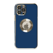 İphone 12 Pro Kılıf Store Silikon - Mavi thumbnail 3