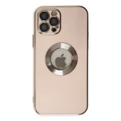 İphone 12 Pro Max Kılıf Store Silikon - Pembe thumbnail 2