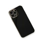 İphone 13 Pro Max Kılıf Volet Silikon - Siyah thumbnail 3
