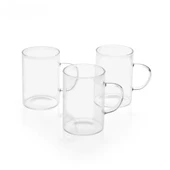 Decohandy 3'Lü Cam Kupa 200 Ml thumbnail 2