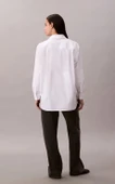 Calvin Klein Kadın Beyaz Gömlek thumbnail 2