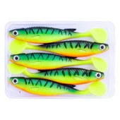 Silikon Balık - 10g 100mm - Fishack PredatorX - UV Boyalı - Drill thumbnail 4