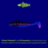 Silikon Balık - 4,5g 85mm - Fishack PredatorX - UV Boyalı - Spark thumbnail 3