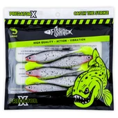 Silikon Balık - 10g 100mm - Fishack PredatorX - UV Boyalı - Blade thumbnail 5