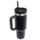 Çelik Mug Termos - Igloo - Stadler - 1.2 lt - Siyah - 205787 thumbnail 2