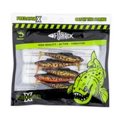 Silikon Balık - 4,5g 85mm - Fishack PredatorX - UV Boyalı - Copper thumbnail 5