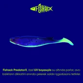 Silikon Balık - 10g 100mm - Fishack PredatorX - UV Boyalı - Blade thumbnail 3