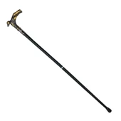Köpek Başlı Baston - Sterling - 88 cm - 53002 thumbnail 1