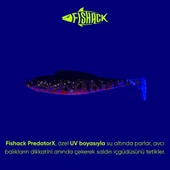 Silikon Balık - 4,5g 85mm - Fishack PredatorX - UV Boyalı - Copper thumbnail 3