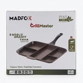 Madfox GrillMaster 5 Gözlü Granit Döküm Tava thumbnail 3