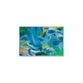 Underwater World - Yağlı Boya Dokulu Tablo thumbnail 2