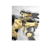 Gold Grace Yağlı Boya Dokulu Tablo thumbnail 2