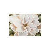 White Flower Yağlı Boya Dokulu Tablo thumbnail 2