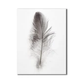 Feather 2 Yağlı Boya Dokulu Tablo thumbnail 2