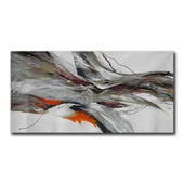 Abstract Gray Shake Yağlı Boya Dokulu Tablo thumbnail 2