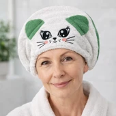 KEDİLİ BANYO SAÇ BONESİ thumbnail 1