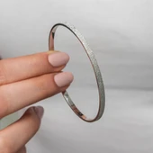 Kumlu Model 9 gr Gümüş Ajda Bilezik thumbnail 4