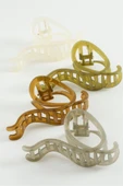 Oval Renkli Mandal Toka 11 cm thumbnail 1