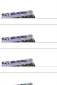 Karışık Desenli Şifon Fular 50 cm thumbnail 2