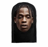 Travis Scott 3 Boyutlu Nefes Alabilen Ünlü Maskesi thumbnail 1