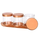 Bronz Baharat Seti Lüx 3lü Set thumbnail 3