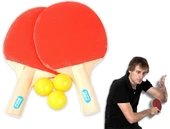 Masa Tenisi Seti (2 Raket + 3 Top) thumbnail 1