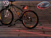 Lazer Güvenlik Şeritli Bisiklet Stop Lambası thumbnail 1