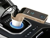Carg7 Bluetooth Araç Fm Transmitter Usb Girişli thumbnail 1