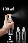 Püskürtücü Boş Sprey Şişe 100 Ml 2 Adet thumbnail 1