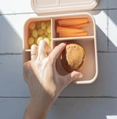 OiOi Beslenme Kutusu Bento Bubble Beige thumbnail 3