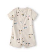 Carters Erkek Bebek Kısa Tulum 1U269010 Bej thumbnail 1