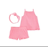 Carters Kız Bebek Alt Üst Set 1S537310 Pembe thumbnail 1