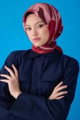 Saf Twill İpek Eşarp 4108D-88 thumbnail 1