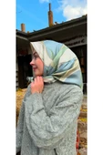 Saf Twill İpek Eşarp 4035D thumbnail 4