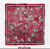 Cherry Blossom Desen Fular 70x70cm thumbnail 2