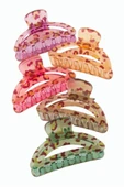Leopar Desenli Oval Mandal Toka 8 cm thumbnail 1
