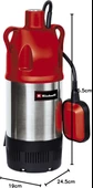 Einhell GC-DW 900 N Derin Kuyu Dalgıç Pompa - 4170964 thumbnail 2