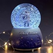 White Moon Kar Küresi Orta Boy thumbnail 2