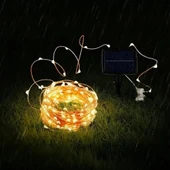 Solar Peri Led 20m 200 Led Gün Işığı thumbnail 4