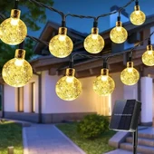 7m 50 LED Solar Led Işık thumbnail 1